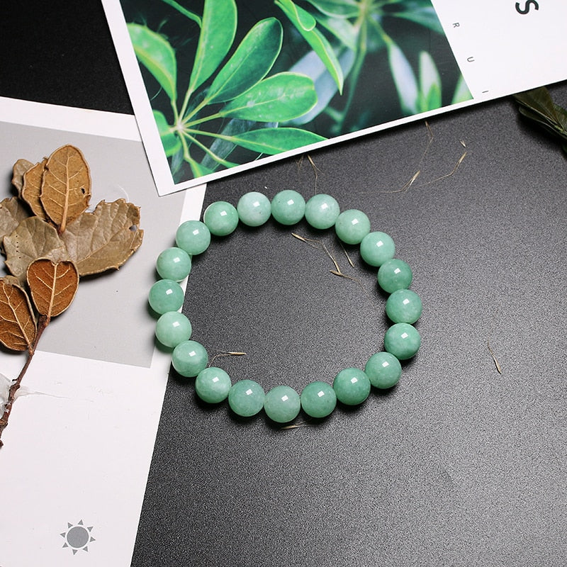Burmese Jade Bracelet 10mm-